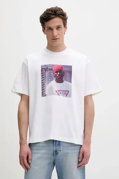 Bavlněné tričko Guess Jeans