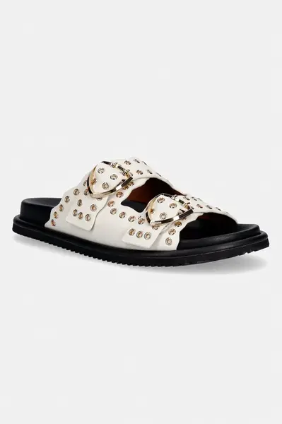 Kožené pantofle Blauer BLOOM02