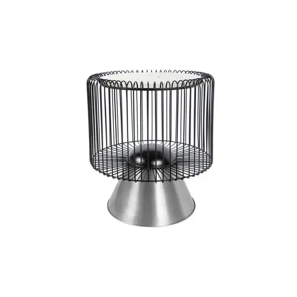 ODKLÁDACÍ STOLEK, bílá, černá, barvy stříbra