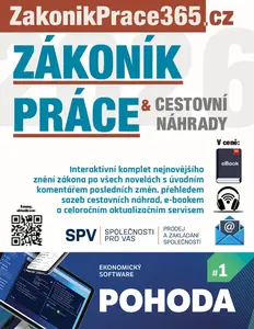 Zákoník práce a Cestovní náhrady 2026 - Redakční