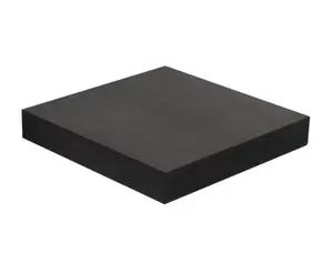 Nástenná polica Basic 25 cm, čierna%