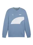 PUMA Športová mikina  modrá / biela