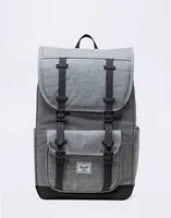 Herschel Supply Little America Mid-Volume Raven Crosshatch