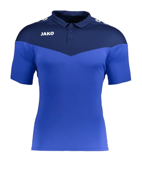 JAKO Funkčné tričko  modrá / tmavomodrá / biela