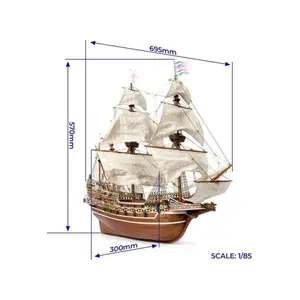 OCCRE HMS Revenge 1:85 kit