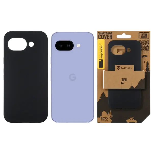 Zadní kryt Tactical TPU pro Google Pixel 10a, černá