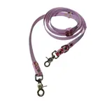 Reedog prepínacie vodítko ružové srdce BioThane 3 m - M