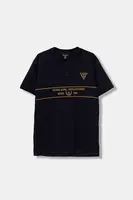 Dětská bavlněná polokošile Guess