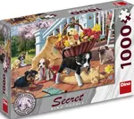 Secret collection puzzle: Štěňata 1000 dílků (poškozená)