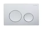 kielle Gemini New I - Ovládací tlačítko splachování, lesklý chrom 70231000
