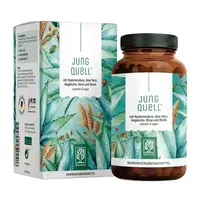 Naturtreu Prameň mladosti - Komplex kyseliny hyalurónovej, aloe vera, šípok a biotínu, 90 kapsúl