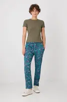 Bavlněné tepláky Medicine zelená barva