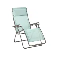 Lafuma Mobilier ZAHRADNÍ RELAXAČNÍ ŽIDLE, kov, textil
