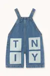 Dětské džínové lacláče Tinycottons TINY DENIM DUNGAREE BABY