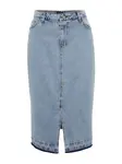 Trendyol Curve Sukňa  modrá denim