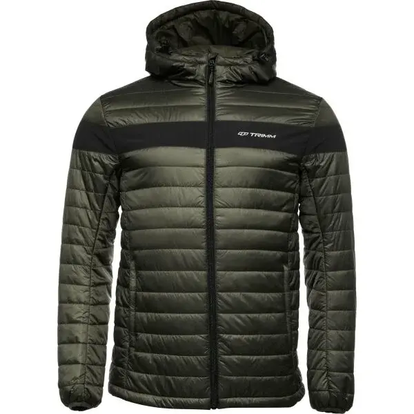 TRIMM CREDIT Pánská prošívaná bunda, khaki, velikost XXXL