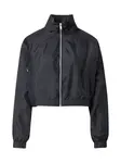 Nike Sportswear Prechodná bunda  sivá / čierna