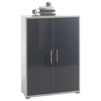 Livetastic SKŘÍŇ NA ŠANONY, barvy grafitu, světle šedá,