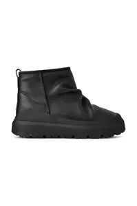 Kožené sněhule UGG Heritage Utility Mini Noir