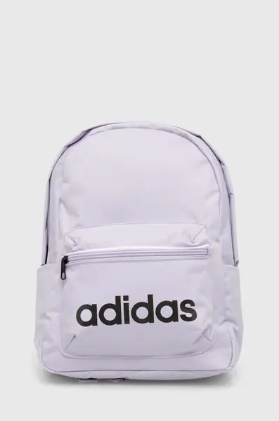 Batoh adidas dámský, fialová barva, velký, s potiskem, IR9931