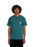 Volcom pánské tričko Parted Out Pocket Sst Rifle Green | Zelená | Velikost L | 100% bavlna