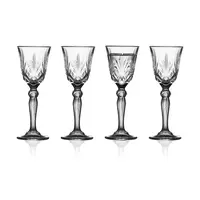 Sada sklenic na víno Lyngby Melodia 50 ml 4-pack