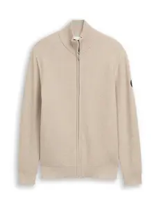 TOM TAILOR Kardigán  béžová