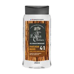 Le Petit Olivier For Men Sprchový gel 4v1 Fresh Woody 250 ml