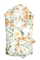 SENSILLO Zavinovačka pro miminko s volánkem 75x75cm,  Pivoňky