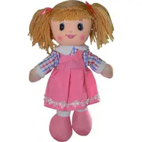 HM Studio Bábika mäkká látková 30 cm