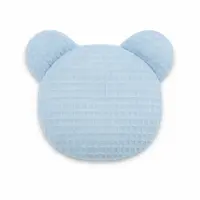 BocioLand Nahřívací polštářek TEDDY s třešňovými pecičkami a levandulí - sv. modrý