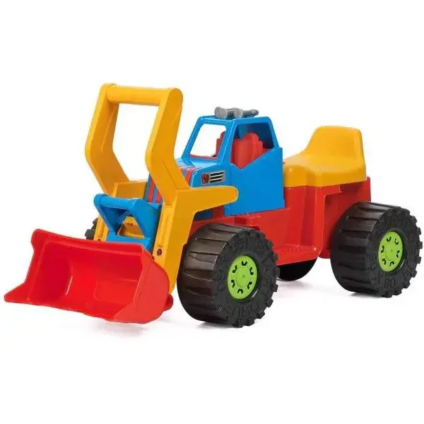 BAYO BAGR NAKLADAČ Dětské odrážedlo, červená, velikost