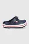 Dětské pantofle Crocs tmavomodrá barva