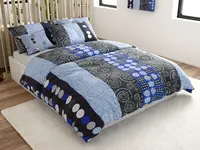 Bavlnené obliečky CIRCLES BLUE, modrá Rozmer obliečky: 70 x 90 cm | 140 x 200 cm