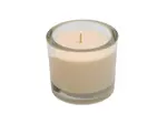 Sviečka v skle MINNESOTA CHAMPAGNE 9 cm krémová