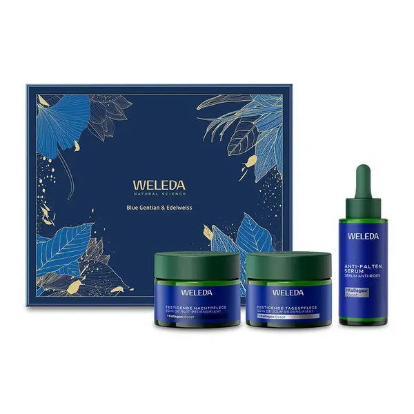 Weleda Lifting Face Care Blue Gentian & Edelweiss dárkový set 3 ks