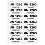 Štítok pre tlač UN kódu