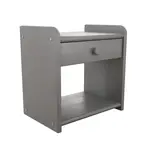 Noční stolek Ilona šedý