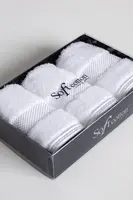 Dárková sada malých modalových ručníků DELUXE, 3 ks Bílá