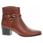 Dámské polokozačky Caprice 9-25303-45 cognac nappa 39