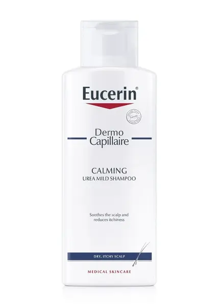 Eucerin DermoCapillaire 5% UREA Šampon na vlasy pro suchou pokožku hlavy 250 ml