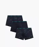 3-PACK Men's Boxer Shorts Atlantic