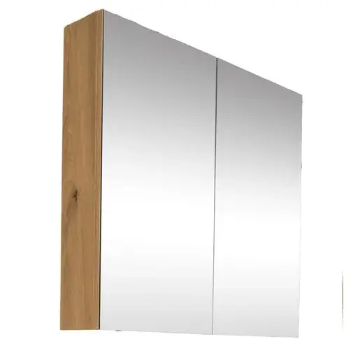 Zrkadlová skrinka SAT B-Way 80x75 cm lamino dub BWAY80CABOAK