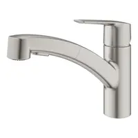 Grohe Start drezová batéria s otočným ramienkom, 2 prúdy supersteel 30531dc1 G30531DC1