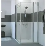 Hüppe Classics 2 krídlové dvere s pev. segm. rohový vstup C23004.087.322