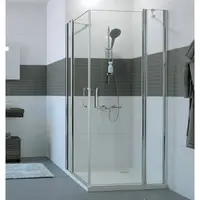 Hüppe Classics 2 krídlové dvere s pev. segm. rohový vstup C23004.087.322