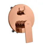 RAV SLEZÁK Nil vaňová batéria vrátane podomietkového telesa ružové zlato kefované NL185BOXZRK