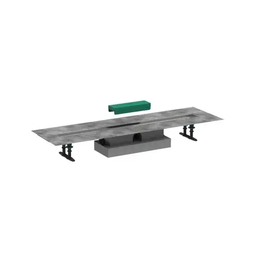 Hansgrohe uBox Universal úplná sada pre plochú inštaláciu 90 cm nerez 56019180