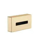 Hansgrohe AddStoris zásobník na hygienické vrecká vo farebnom prevedení kartáčovaný bronz 41774140