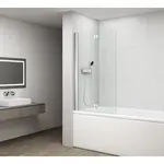 Polysan Rota vaňová zástena 150x120 cm chróm FA120